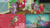 Size: 1280x720 | Tagged: safe, edit, edited screencap, editor:quoterific, screencap, big macintosh, discord, spike, draconequus, dragon, earth pony, pony, g4, season 8, the break up breakdown, captain wuzz, grin, male, open mouth, smiling, stallion