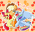 Size: 4400x4000 | Tagged: safe, artist:j5ajj, apple bloom, applejack, rainbow dash, earth pony, pegasus, pony, g4, absurd resolution, applejack is not amused, blush sticker, blushing, bow, cheek squish, cowboy hat, digital art, female, filly, hair bow, hat, hug, japanese, lesbian, mare, one eye closed, open mouth, open smile, ship:appledash, shipping, siblings, sisters, smiling, squishy cheeks, unamused