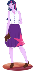 Size: 1400x3000 | Tagged: safe, artist:darthlena, twilight sparkle, equestria girls, g4, arm behind back, book, female, high res, simple background, solo, transparent background