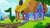 Size: 1280x720 | Tagged: safe, screencap, g4, my little pony: friendship is magic, season 5, slice of life (episode), background, bush, cloud, fence, house, mailbox, no pony, ponyville, scenic ponyville, vinyl and octavia's home