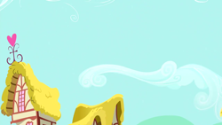 Size: 1280x720 | Tagged: safe, screencap, g4, slice of life (episode), background, cloud, hill, no pony, ponyville, scenic ponyville