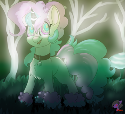 Size: 1311x1200 | Tagged: source needed, safe, artist:brainiac, pinkie pie, galarian ponyta, pony, ponyta, g4, bell, bell collar, cat bell, collar, cute, female, hypno eyes, link in description, mare, pokefied, pokémon, solo, species swap, swirly eyes, tiktok, time-lapse included, warm up