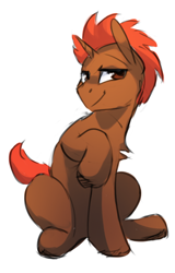 Size: 514x802 | Tagged: safe, artist:anticular, oc, oc only, pony, unicorn, solo