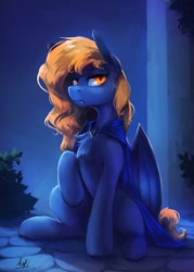 Size: 1173x1635 | Tagged: safe, artist:anticular, oc, oc only, bat pony, pony, bat pony oc, solo