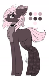 Size: 1178x1863 | Tagged: safe, artist:inspiredpixels, oc, oc only, pony, adoptable, female, mare, pale belly, simple background, solo, standing, white background