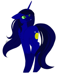 Size: 1924x2395 | Tagged: safe, artist:inspiredpixels, oc, oc only, pony, unicorn, chest fluff, signature, simple background, solo, transparent background