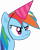 Size: 3000x3797 | Tagged: safe, artist:frownfactory, rainbow dash, pegasus, pony, daring don't, g4, my little pony: friendship is magic, faic, female, frown, hat, high res, mare, party hat, simple background, solo, transparent background, vector