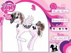 Size: 2828x2121 | Tagged: safe, artist:the-virgo-fairy, oc, oc only, pegasus, pony, female, hat, high res, mare, pegasus oc, raised hoof, reference sheet, solo, story included, wings