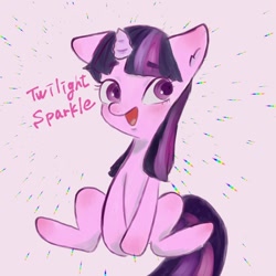 Size: 1024x1024 | Tagged: safe, artist:veryjelly123, twilight sparkle, pony, unicorn, g4, solo, unicorn twilight