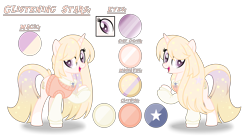 Size: 4560x2544 | Tagged: safe, artist:purplepotato04, oc, oc only, oc:glistening stars, pony, unicorn, clothes, female, mare, reference sheet, shirt, simple background, solo, sweater vest, transparent background