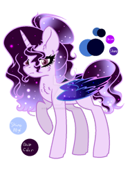 Size: 600x800 | Tagged: safe, artist:stardustshadowsentry, oc, oc only, alicorn, pony, colored wings, deviantart watermark, female, mare, obtrusive watermark, solo, watermark, wings
