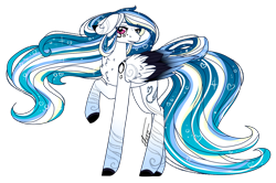 Size: 1320x877 | Tagged: safe, artist:inspiredpixels, oc, oc only, oc:marie pixel, pegasus, pony, chest fluff, coat markings, colored hooves, colored wings, female, floppy ears, folded wings, heart eyes, heterochromia, mare, raised hoof, simple background, solo, transparent background, wingding eyes, wings