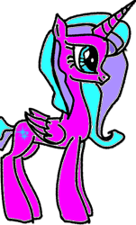 Size: 360x595 | Tagged: safe, artist:goldlines005, oc, oc only, alicorn, pony, 1000 hours in ms paint, alicorn oc, eyelashes, female, horn, mare, simple background, solo, transparent background, wings