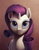 Size: 1320x1672 | Tagged: safe, artist:ivg89, rarity, pony, unicorn, g4, female, looking at you, mare, revised, solo