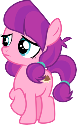 Size: 3000x4872 | Tagged: safe, artist:cloudy glow, lily longsocks, earth pony, pony, crusaders of the lost mark, g4, adorasocks, cute, female, filly, lilydorable, simple background, solo, transparent background, vector