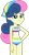 Size: 1024x1912 | Tagged: safe, artist:emeraldblast63, bon bon, sweetie drops, equestria girls, equestria girls specials, g4, my little pony equestria girls: better together, my little pony equestria girls: forgotten friendship, my little pony equestria girls: spring breakdown, bare shoulders, belly button, bikini, clothes, female, legs together, simple background, sleeveless, solo, strapless, striped swimsuit, swimsuit, transparent background, vector