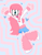 Size: 1418x1836 | Tagged: safe, artist:spritecranbirdie, oc, oc only, oc:fluffle puff, equestria girls, g4, clothes, equestria girls-ified, female, heart, humanized oc, miniskirt, pink hair, skirt, solo, sweater