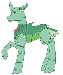 Size: 2456x2927 | Tagged: safe, artist:agdapl, oc, oc only, changedling, changeling, base used, changedling oc, changeling oc, high res, raised hoof, simple background, solo, transparent background