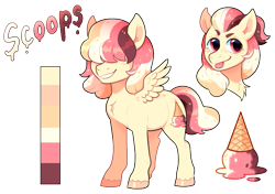 Size: 771x544 | Tagged: safe, artist:lastnight-light, oc, oc only, oc:scoops, pegasus, pony, female, filly, hair over eyes, simple background, solo, tongue out, transparent background