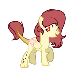 Size: 2000x2000 | Tagged: safe, artist:stardustshadowsentry, oc, oc only, oc:serene chaos, hybrid, pony, female, high res, interspecies offspring, offspring, parent:discord, parent:fluttershy, parents:discoshy, simple background, solo, transparent background