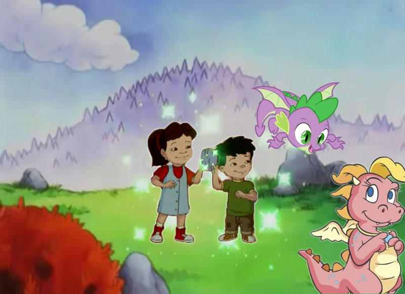 dragon tales cassie and emmy