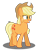 Size: 1875x2389 | Tagged: safe, artist:banquo0, applejack, earth pony, pony, g4, grin, nervous, nervous smile, nervous sweat, simple background, smiling, solo, sweat, transparent background