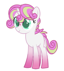 Size: 2736x3034 | Tagged: safe, artist:gallantserver, oc, oc only, unnamed oc, dracony, dragon, hybrid, pony, unicorn, base used, female, high res, interspecies offspring, offspring, parent:princess flurry heart, parent:spike, parents:flurryspike, simple background, solo, transparent background