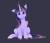 Size: 1960x1680 | Tagged: safe, artist:ghoasthead, twilight sparkle, alicorn, pony, g4, blushing, colored wings, cute, female, g5 horn, glowing horn, horn, looking at you, mare, one ear down, open mouth, sitting, solo, style emulation, twiabetes, twilight sparkle (alicorn), unshorn fetlocks, wings