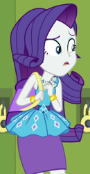 Size: 302x581 | Tagged: safe, screencap, rarity, equestria girls, fomo, g4, my little pony equestria girls: better together, cropped, rarity peplum dress, solo