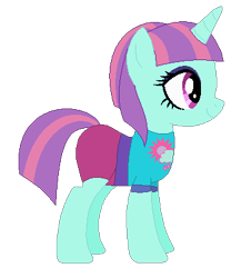 Size: 349x402 | Tagged: safe, artist:firestarartist, artist:user15432, sunny flare, pony, unicorn, equestria girls, g4, base used, clothes, cutie mark, cutie mark on clothes, equestria girls ponified, leotard, olympics, ponified, simple background, solo, sports, sports outfit, sporty style, swimsuit, transparent background