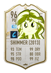 Size: 620x874 | Tagged: safe, sunset shimmer, equestria girls, g4, fifa, fifa 21, football, fut, icon, smiling, solo, ultimate team