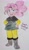 Size: 1679x2915 | Tagged: safe, artist:theanimefanz, pinkie pie, equestria girls, g4, clothes, clothes swap, potions track, school uniform, solo, style emulation, the owl house, traditional art