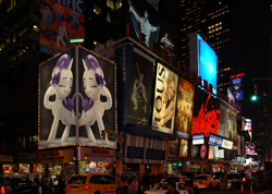 Size: 700x499 | Tagged: safe, edit, rarity, pony, unicorn, g4, actress, billboard, fabulous, famous, female, irl, link in description, mare, new york city, photo, photofunia, times square