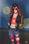 Size: 1365x2048 | Tagged: safe, artist:xen photography, sunset shimmer, human, bronycon, bronycon 2015, g4, belly button, clothes, cosplay, costume, cutie mark on clothes, fingerless gloves, gloves, irl, irl human, photo, sunglasses