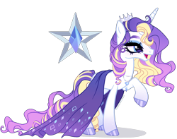 Size: 1600x1262 | Tagged: safe, artist:gihhbloonde, oc, oc only, pony, unicorn, clothes, female, mare, offspring, parent:prince blueblood, parent:rarity, parents:rariblood, simple background, skirt, solo, transparent background