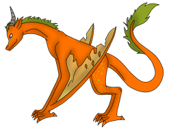 Size: 3852x2918 | Tagged: safe, artist:agdapl, dragon, wyvern, crossover, dragonified, high res, male, pyro (tf2), simple background, solo, species swap, team fortress 2, transparent background
