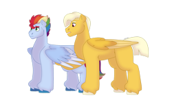 Size: 1280x732 | Tagged: safe, artist:itstechtock, oc, oc only, pegasus, pony, male, not rainbow dash, simple background, stallion, transparent background