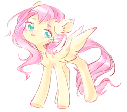 Size: 1674x1471 | Tagged: artist needed, source needed, safe, fluttershy, pony, g4, cute, daaaaaaaaaaaw, shyabetes, solo