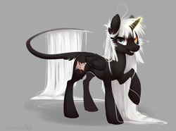 Size: 1126x839 | Tagged: safe, artist:makaronder, oc, oc only, alicorn, pony, alicorn oc, horn, solo, wings