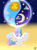 Size: 566x758 | Tagged: safe, artist:aber6823, princess celestia, alicorn, pony, g4, moon, solo, spread wings, sun, wings