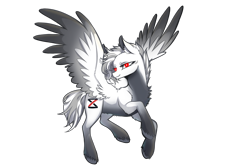 Size: 3840x2560 | Tagged: safe, artist:ravenmind_artist, oc, oc only, oc:xr-47 primax, original species, pegasus, plane pony, pony, robot pony, artificial intelligence, coat markings, colored belly, cute, dark belly, digital art, disguise, ear fluff, female, fluffy, flying, glowing eyes, gradient hooves, high res, hoof fluff, leg fluff, looking at you, mare, mech, mecha, ocbetes, plane, ponified, red eyes, reverse countershading, short tail, simple background, slender, socks (coat markings), solo, sternocleidomastoid, thin, transparent background, unshorn fetlocks, xenestra corporation