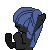 Size: 50x50 | Tagged: safe, artist:pegasski, oc, oc only, earth pony, pony, g4, animated, bust, clapping, earth pony oc, female, gif, hair over eyes, mare, pixel art, solo