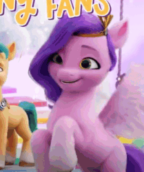 Size: 526x630 | Tagged: safe, edit, edited screencap, editor:maonyman, screencap, hitch trailblazer, pipp petals, pegasus, pony, g5, my little pony: a new generation, spoiler:g5, spoiler:my little pony: a new generation, 3d, adorapipp, adorkable, animated, cute, dork, female, flapping, floppy ears, flying, gif, happy, loop, male, mare, smiling, stallion, teaser