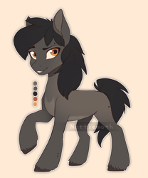 Size: 2500x3000 | Tagged: safe, artist:nettlemoth, oc, oc only, oc:fire brand, earth pony, pony, female, high res, mare, solo