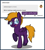 Size: 1920x2112 | Tagged: safe, artist:alexdti, oc, oc only, oc:purple creativity, pegasus, pony, female, glasses, mare, solo