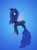 Size: 3000x4053 | Tagged: safe, artist:sarahthefox97, princess luna, alicorn, pony, seapony (g4), g4, blue background, clothes, crepuscular rays, crown, digital art, dorsal fin, eyelashes, female, fin wings, fish tail, flowing mane, flowing tail, green eyes, high res, hoof shoes, horn, jewelry, ocean, regalia, scales, seaponified, seapony luna, see-through, signature, simple background, smiling, solo, species swap, swimming, tail, underwater, water, wings