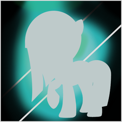 Size: 2800x2800 | Tagged: safe, artist:autumnsfur, marble pie, earth pony, pony, g4, abstract background, cute, female, high res, marblebetes, mare, raised hoof, silhouette, solo