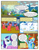 Size: 612x792 | Tagged: safe, artist:newbiespud, edit, edited screencap, screencap, bon bon, gummy, neon lights, rainbow dash, rarity, rising star, spring melody, sprinkle medley, sweetie drops, alligator, earth pony, pegasus, pony, unicorn, comic:friendship is dragons, g4, magical mystery cure, cloud, comic, dialogue, eyelashes, female, fluttershy's cottage, glowing horn, horn, magic, magic aura, male, mare, mountain, open mouth, outdoors, rain, screencap comic, snow, stallion, sunburn, swapped cutie marks, telekinesis, what my cutie mark is telling me, wings