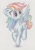 Size: 2867x4132 | Tagged: safe, artist:itchystomach, rainbow dash, pegasus, pony, g4, pencil drawing, solo, traditional art