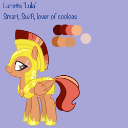 Size: 3000x3000 | Tagged: safe, artist:chelseawest, oc, oc only, oc:lunetta, pegasus, pony, armor, female, guardsmare, high res, mare, petalverse, royal guard, royal guard armor, solo
